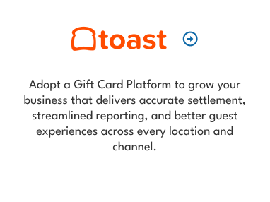 Toast Partner Card